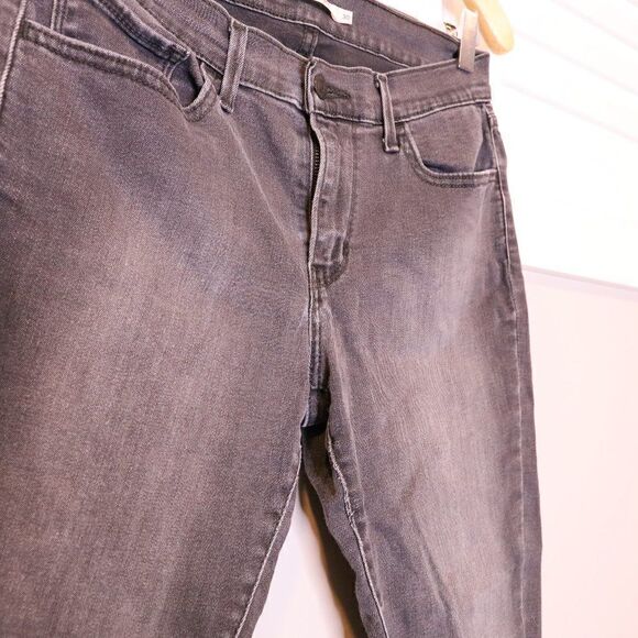 Levi's 710 Super Skinny Jeans Grey Sz 30 - Picture 6 of 7
